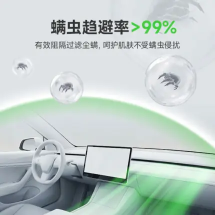T9&漢格斯特汽車空調濾芯特斯拉model3Y內外接6片全套全國包安裝