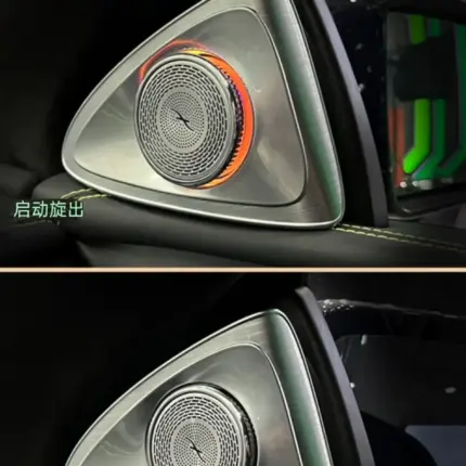 T9特斯拉Model3/y高音喇叭罩4D旋轉高音罩升級加改裝配件提升音質